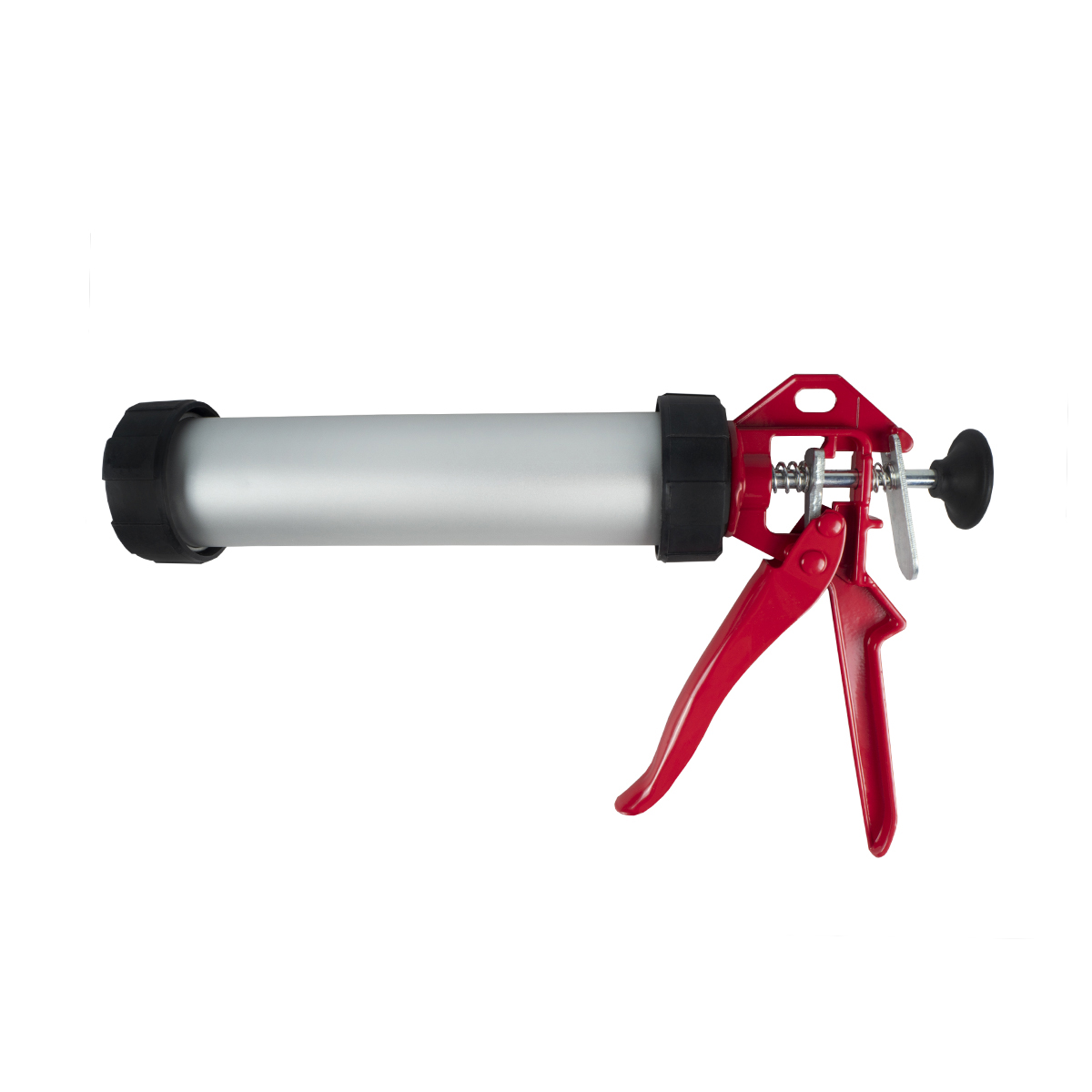 Пистолет для герметиков 400 мл закрытый корпус гладкий шток (1/20) "кедр"  030-0001