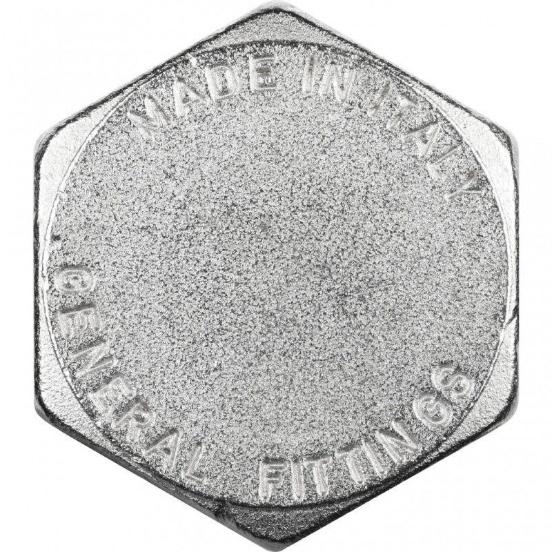 Заглушка резьбовая НР 1" никель STOUT