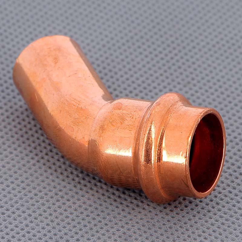 Угол-вставка 45° пресс медный Profipress VIEGA 18