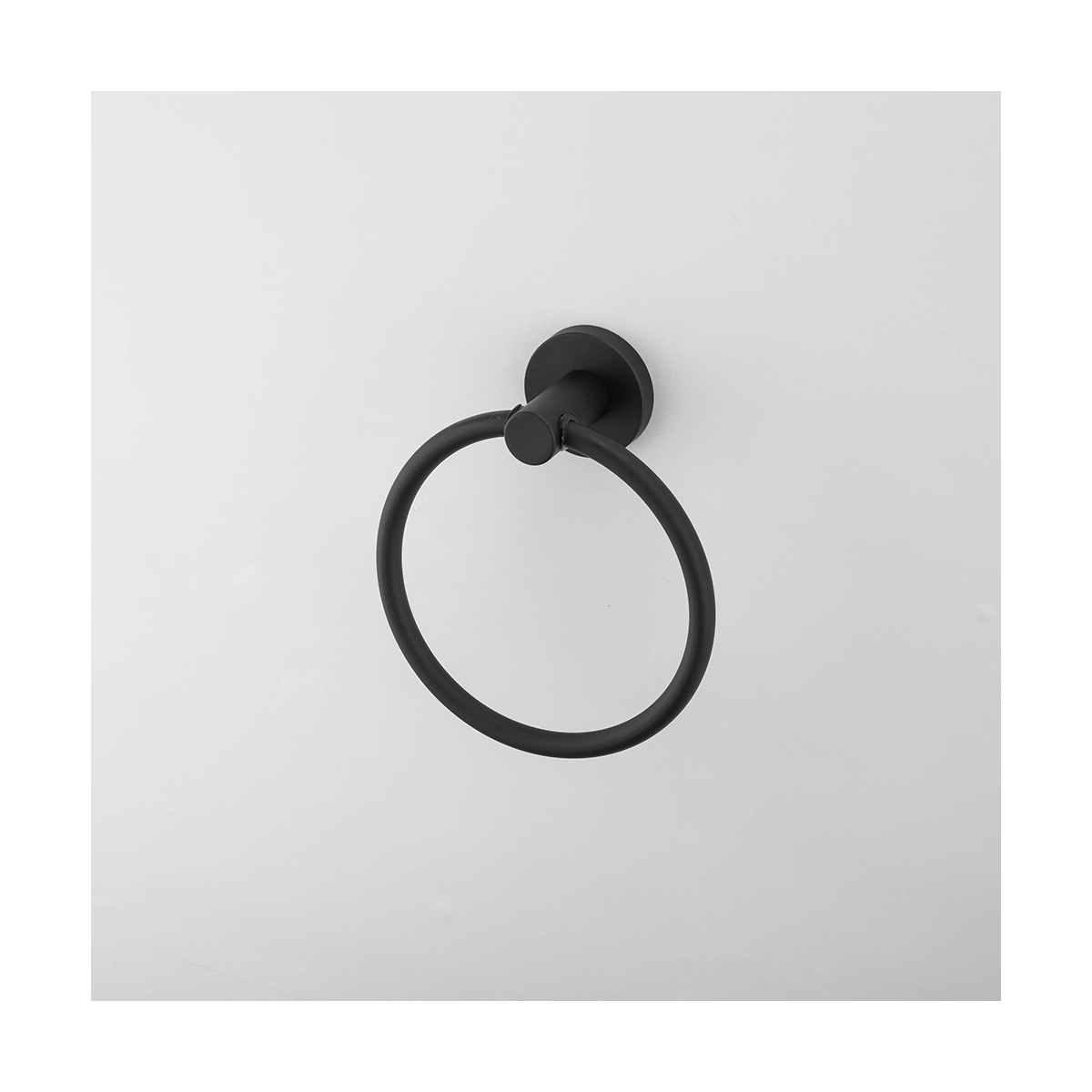 Полотенцедержатель-кольцо f30204, черный (1/20/40) "frap"