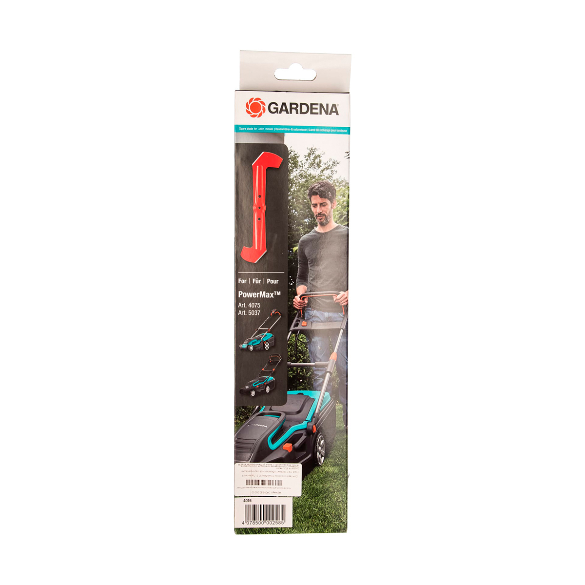 Нож для газонокосилки электрич. powermax 37 e (1/3) "gardena" 04016-20.000.00