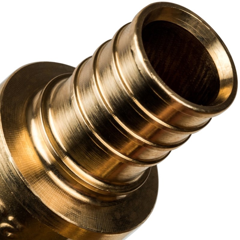 Угольник 90° 25 мм аксиальный для труб PE-X STOUT