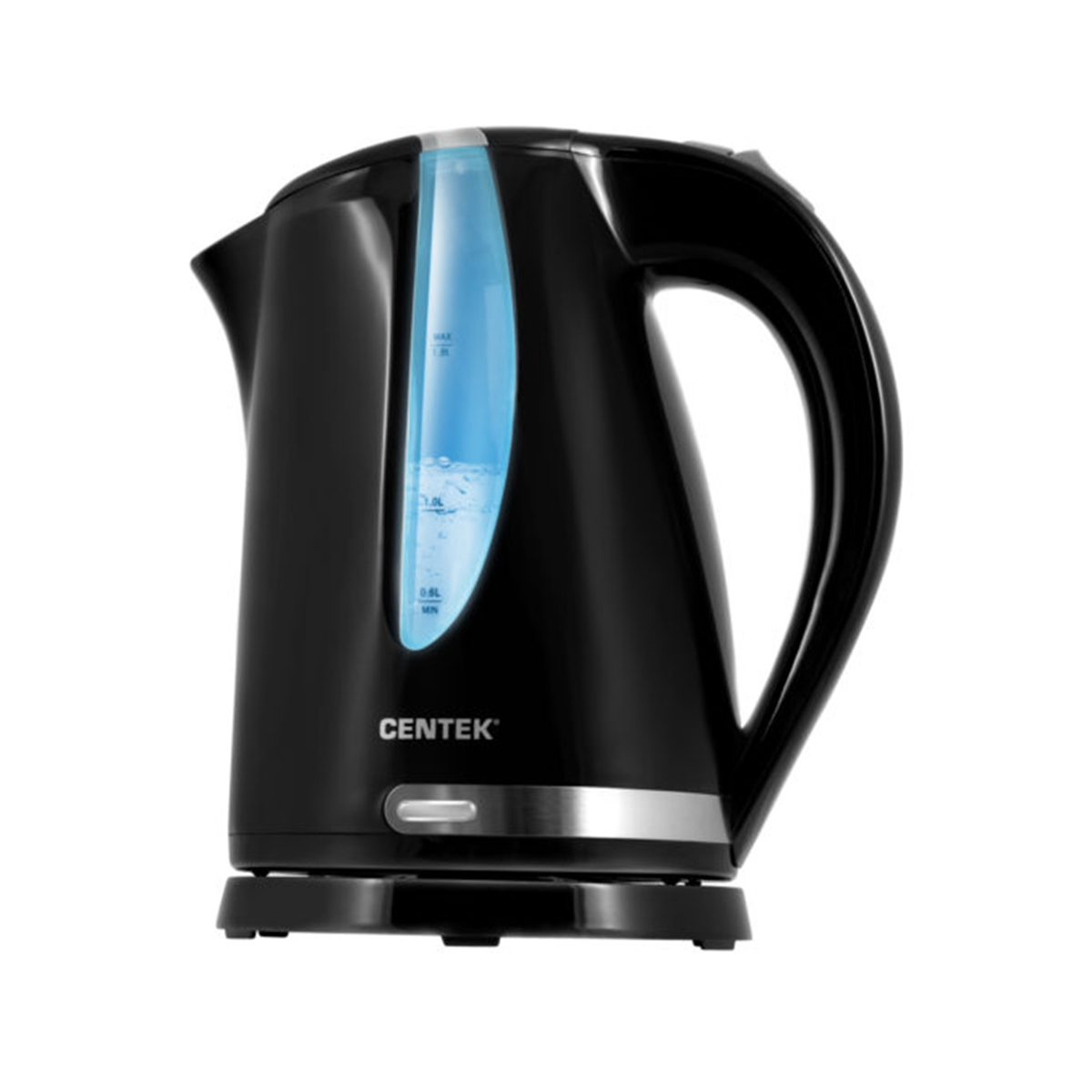 Чайник электр. ct-0040 black 1,8 л, пластик (1/4) "centek"