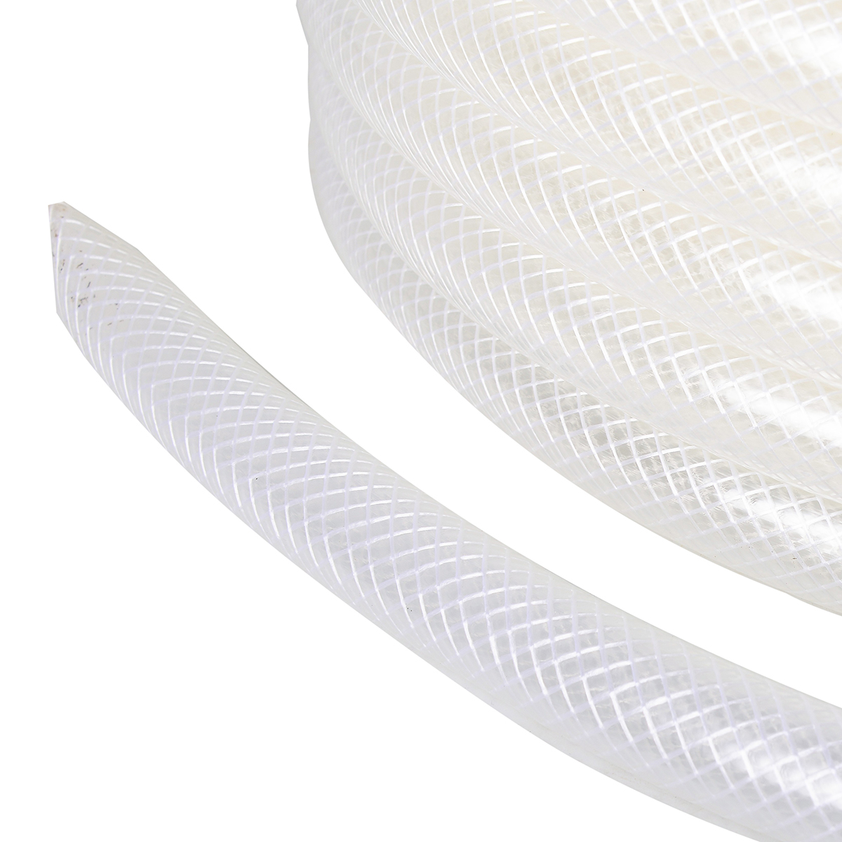 Шланг пвх 3/4" армиров. "силикон" 50 м (прозрачный) (1) "вихрь"