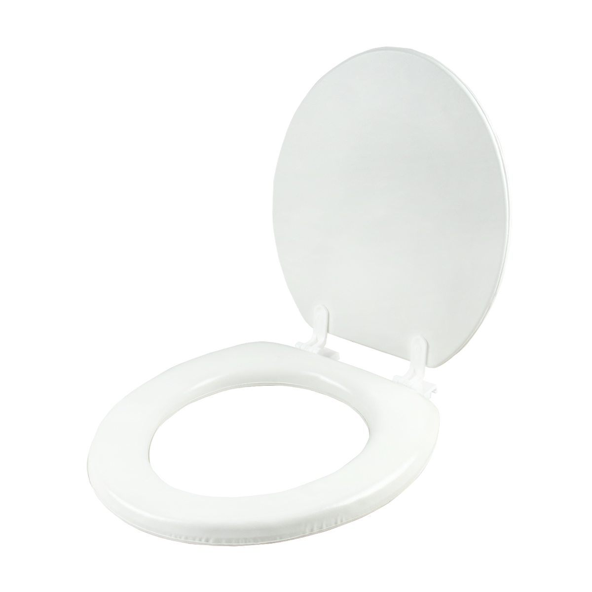 Сиденье для унитаза мягкое белое (1/17) "мультипласт"