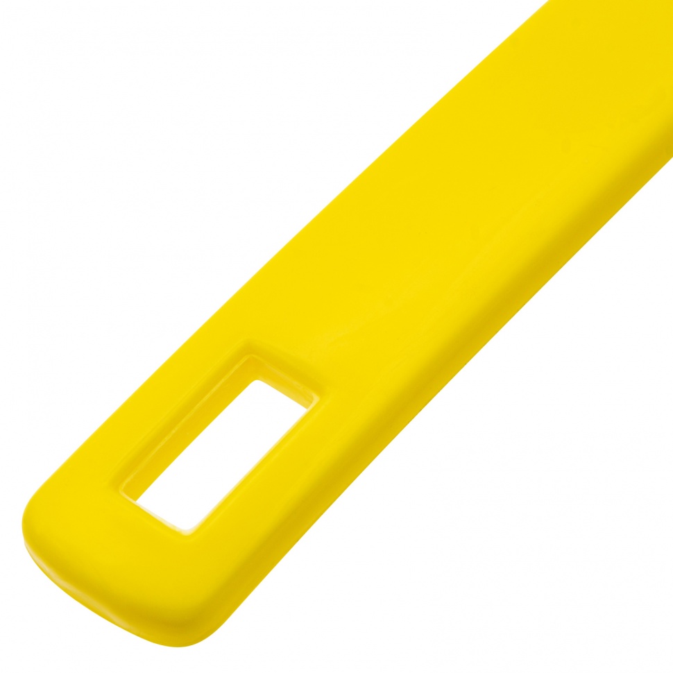 Набор: совок с кромкой 330 x 225 мм и щетка-сметка 285 мм, желтый, Home Palisad (933125)