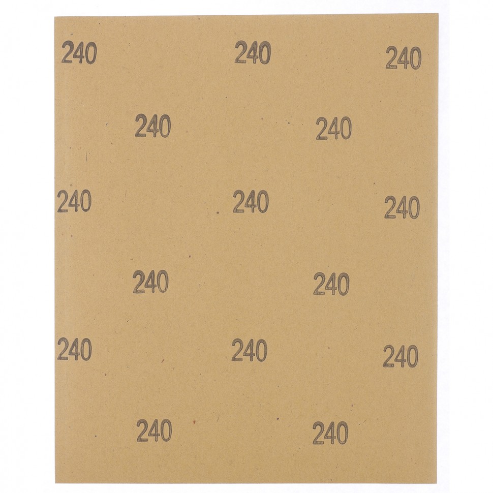 Шлифлист на бумажной основе, P 120, 230 х 280 мм, 10 шт, водостойкий Matrix (75610)