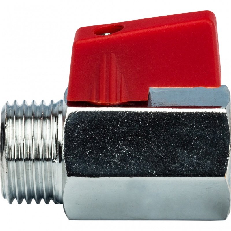 Кран шаровый STOUT ВН Mini 1/2" стандартный проход, флажок