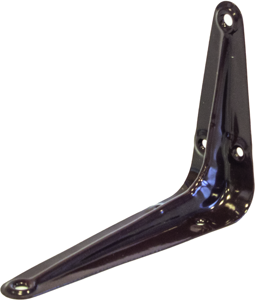 Кронштейн угловой коричневый  400 х 350 мм (10/30) "tech-top"