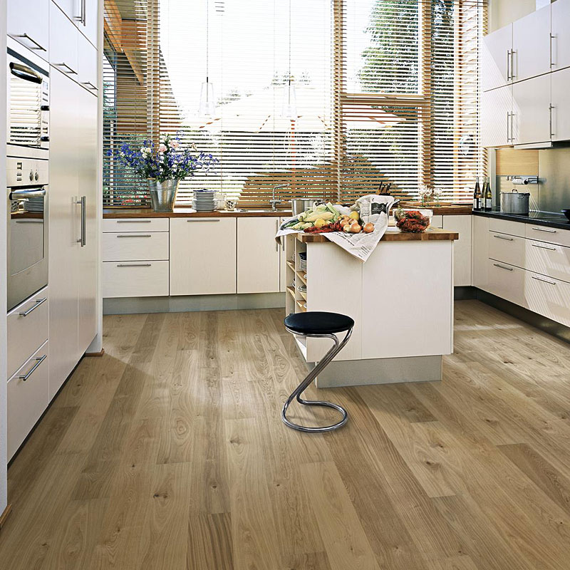 Паркетная доска Kahrs Original Коллекция Люкс Дуб Солнце ультраматовый лак однополосный ORIGINAL OAK SUN 1S