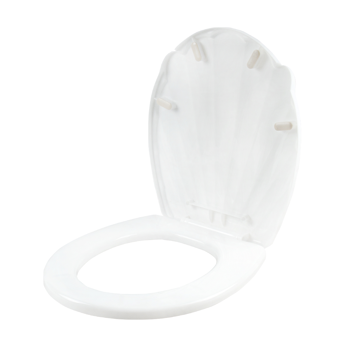 Сиденье для унитаза (белый) (1/14) "branq"  bq2601бл