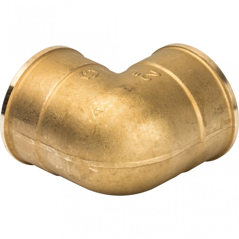 Угол резьбовой ВР 2" латунь STOUT