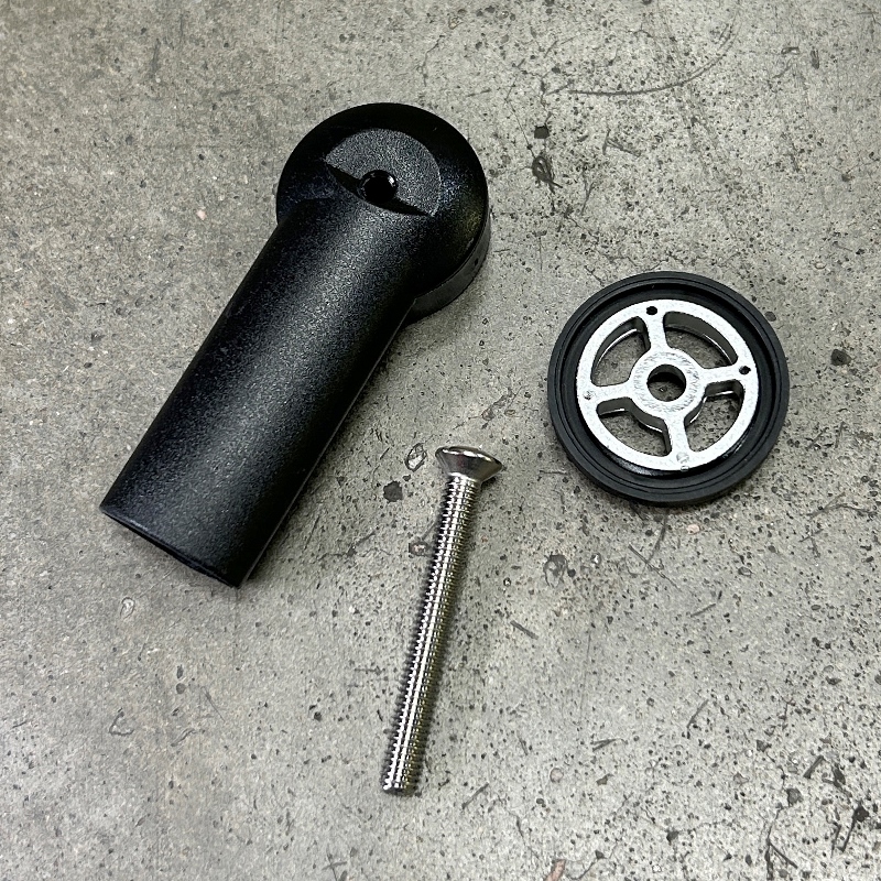 Решетка McALPINE 50 х 41 мм, под круглое отв. перелива раковины с ответной частью, хром