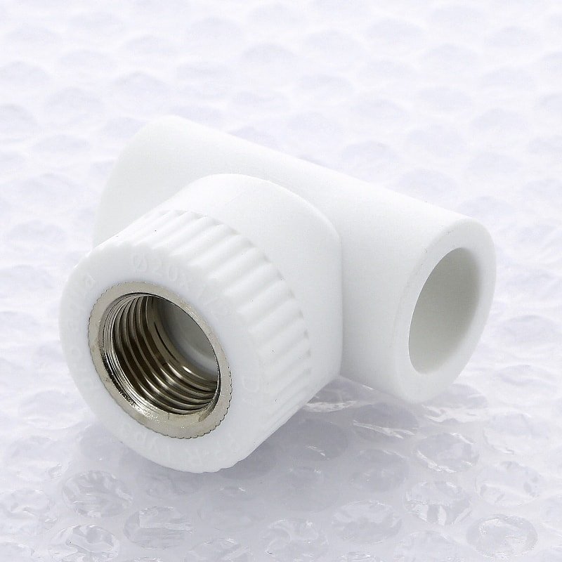Тройник 20 х 1/2" (ВР) PRO AQUA полипропилен PP-R
