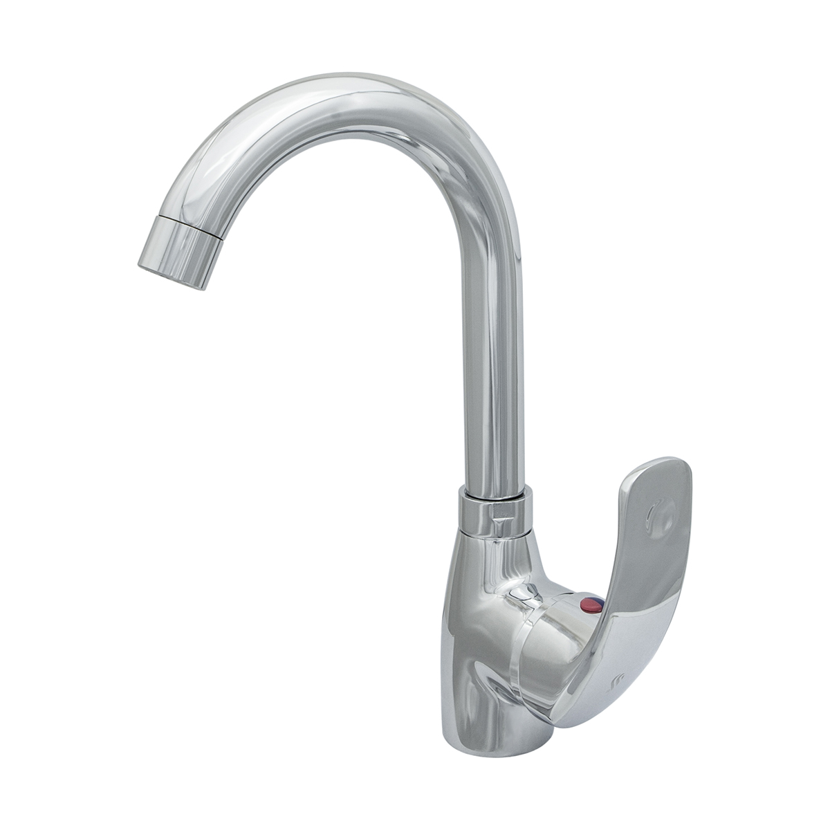 Смеситель для кухни "престиж" цс-см 27/22г d40 м42 170 мм поворотн. излив (1/10)