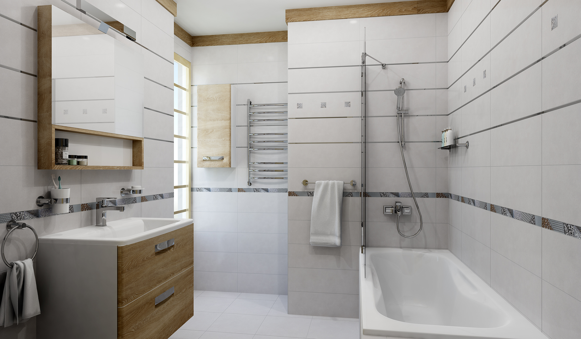 Студио серый 20x60