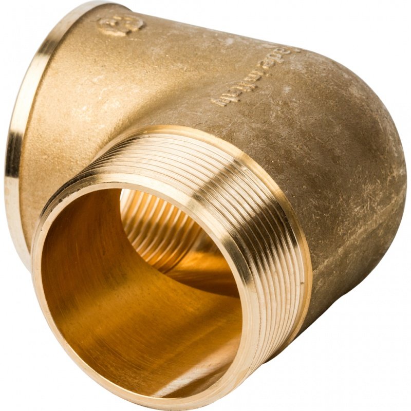 Угол резьбовой ВН 2" латунь STOUT