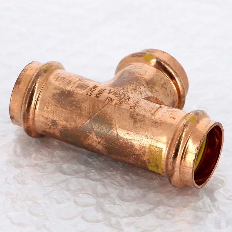 Тройник пресс медь Profipress G VIEGA 28