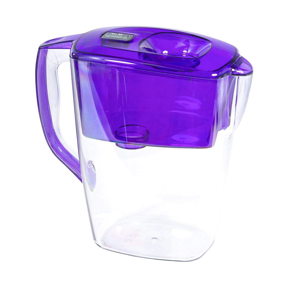 Фильтр-кувшин "геркулес" 4 л (сиреневый) (1/6) "гейзер"