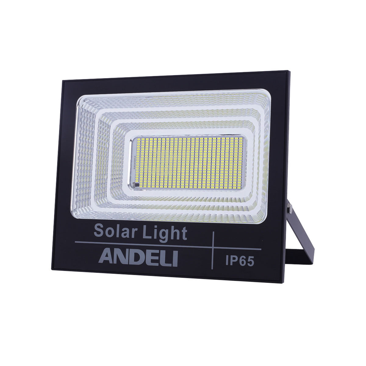 Прожектор светодиодный "классик" adl-f002-20w 200 вт на солнеч. батарее (1) "andeli"
