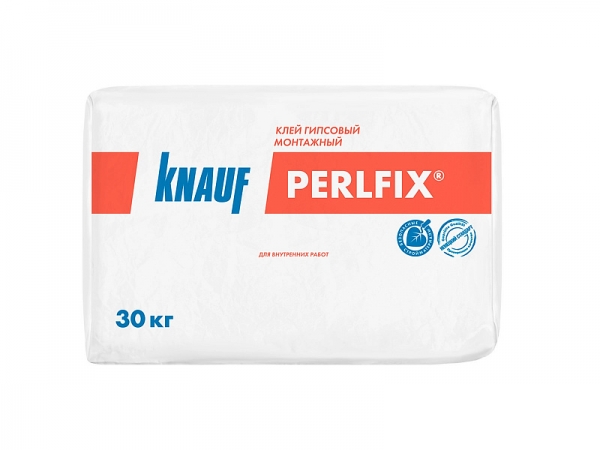 Клей монтажный гипсовый Кнауф Перлфикс (Knauf Perlfix) 30 кг