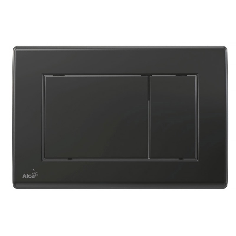 Кнопка смыва Alcaplast M278 пластик черный матовый