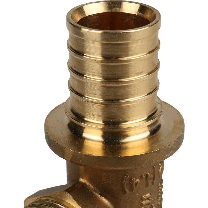 Угол переходной 32 x 1" НР аксиальный для труб PE-X STOUT