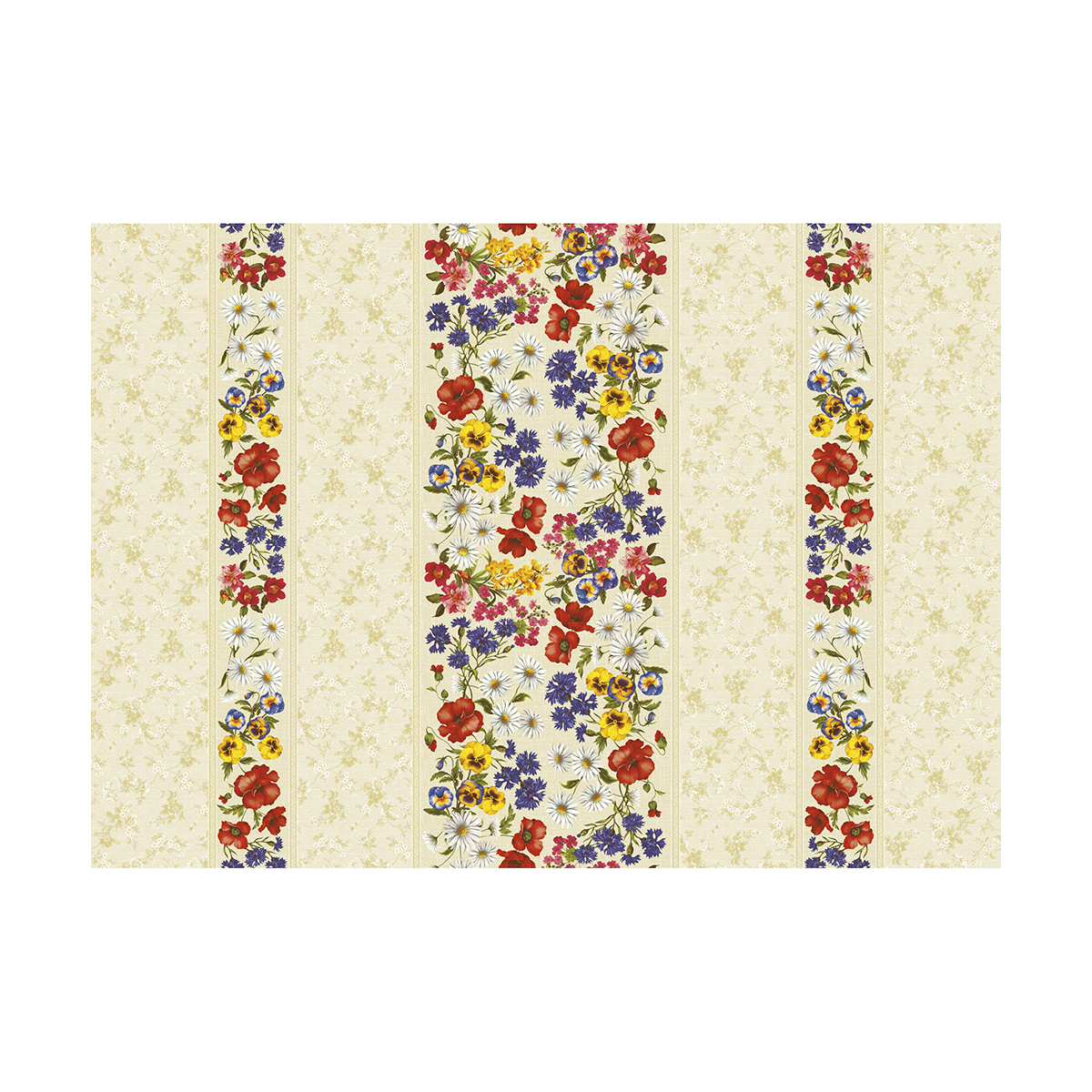 Клеенка пвх основа нетканая 135 см  рулон 20 м (1)  "major" 515/2 (бежевый)