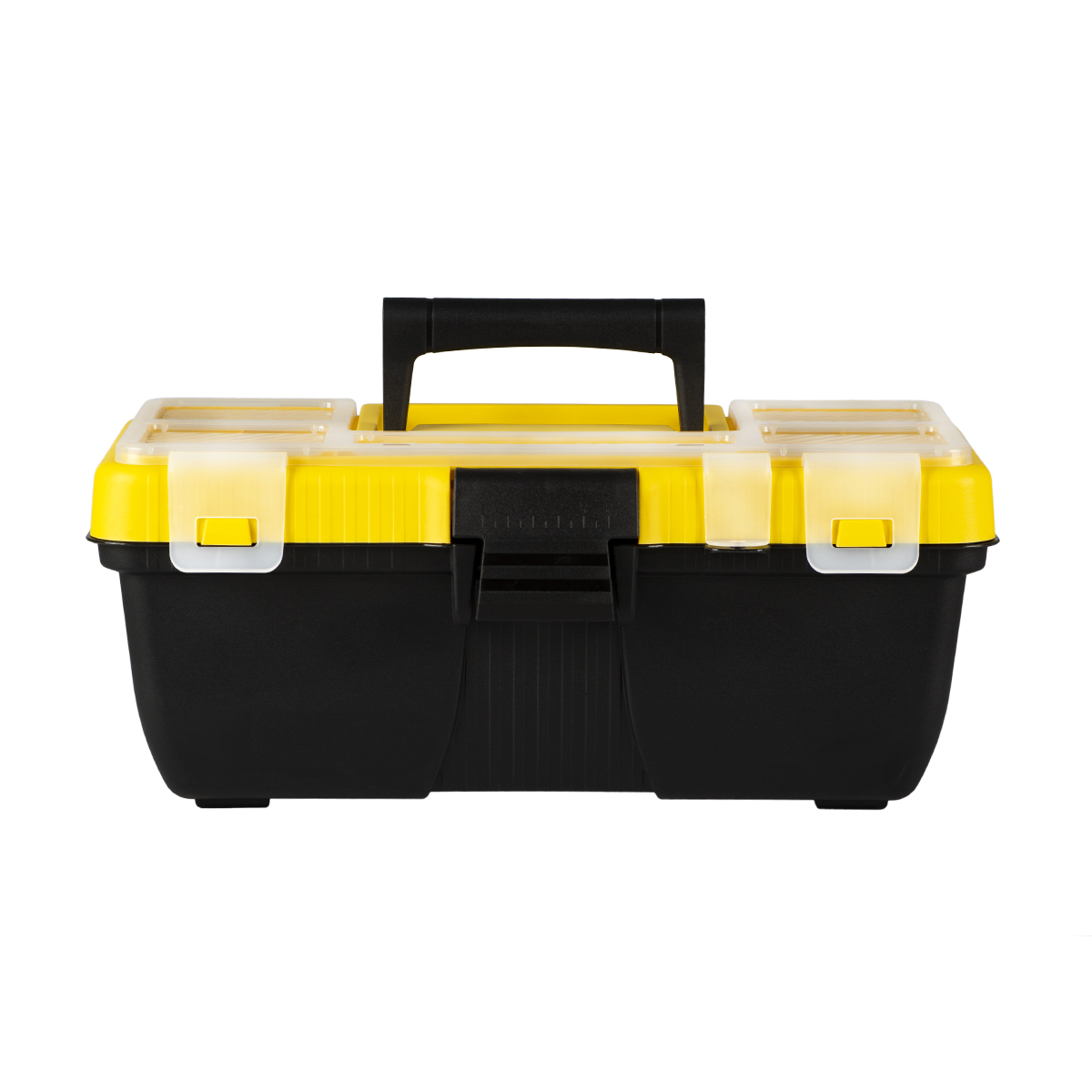 Ящик для инструмента "volf" 365*185*155 мм (желтый) (1/6) "бытпласт"