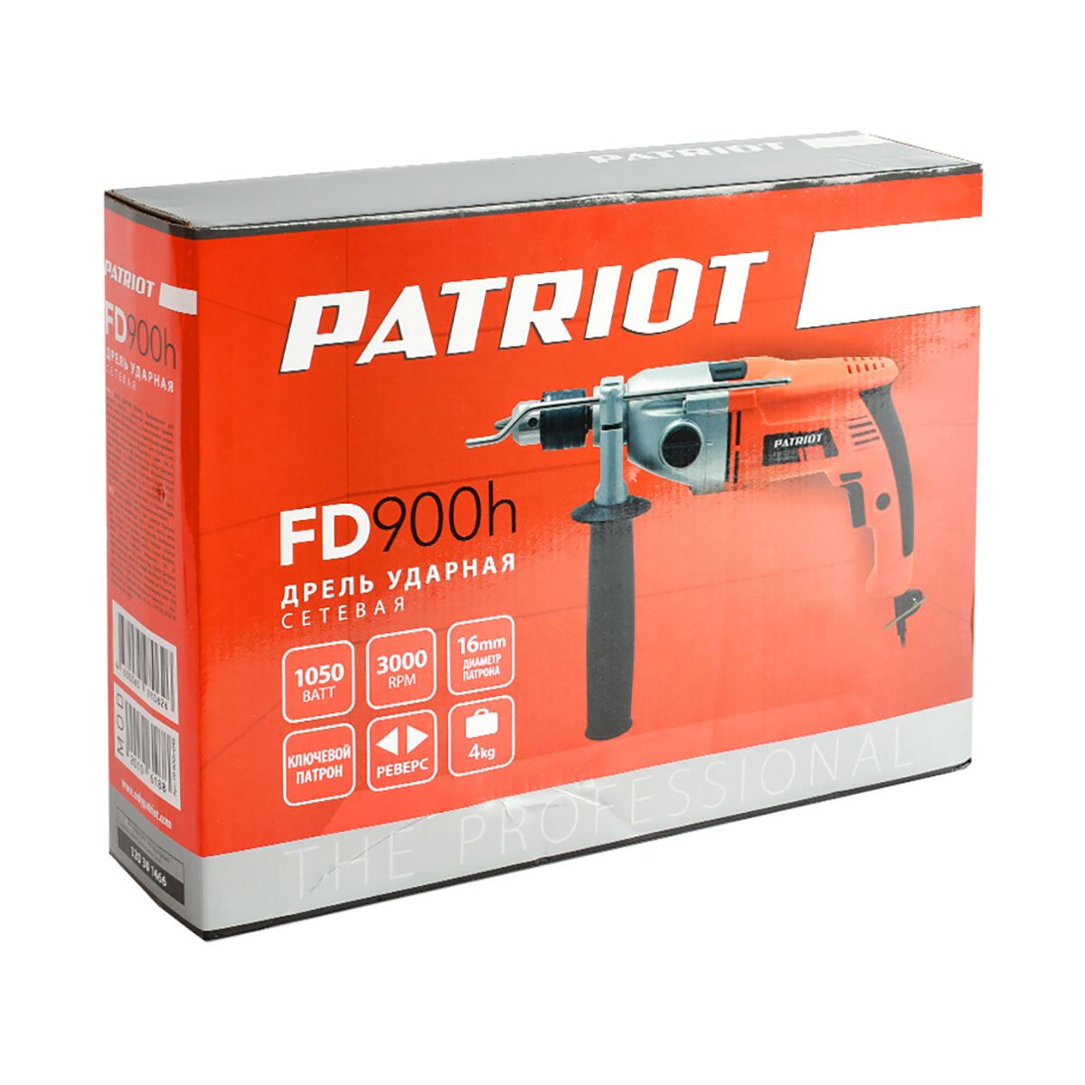 Дрель ударная fd 900h (1/5) "patriot" 120301466