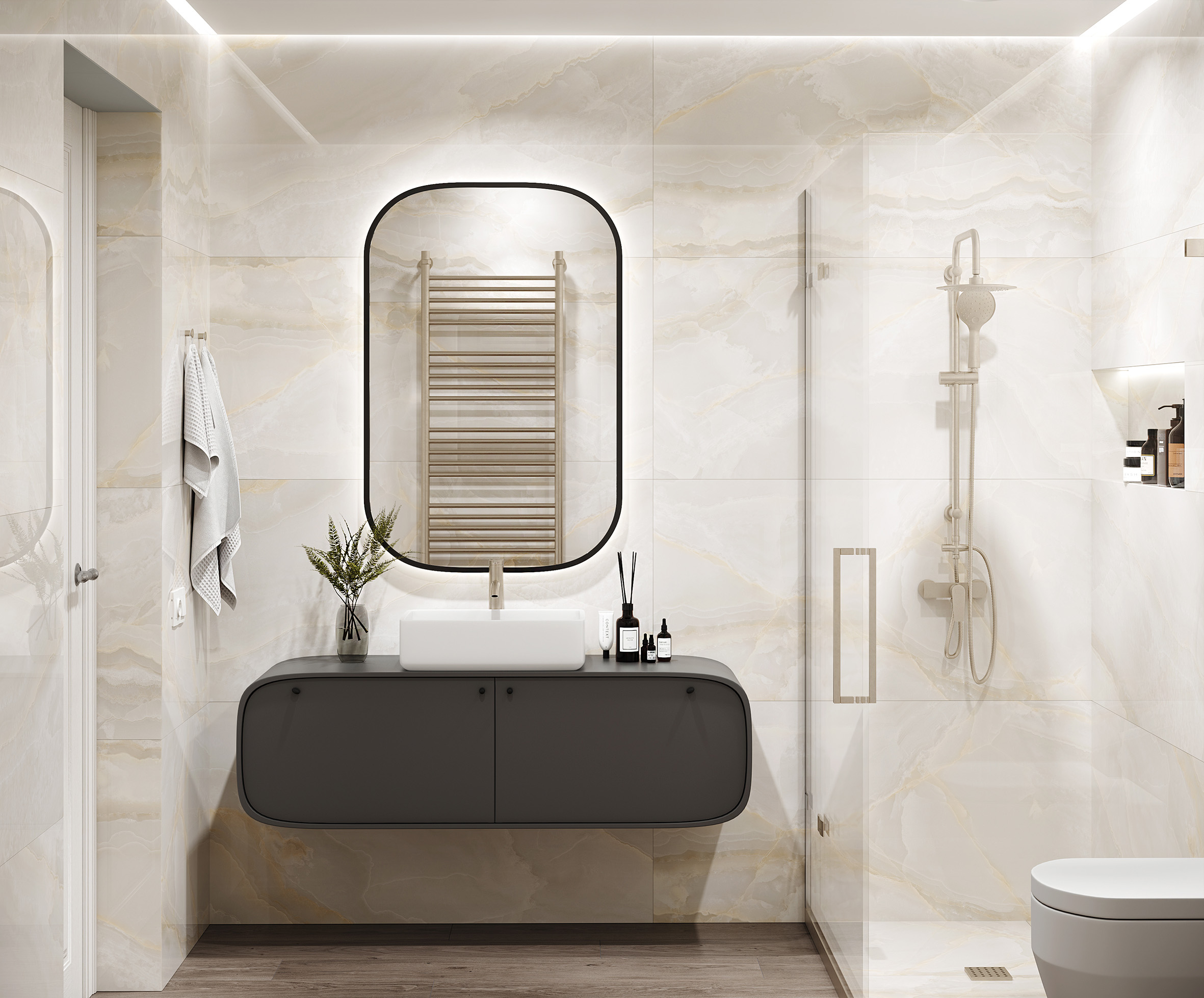 Stubay onyx crema керамогранит полированный 60x120