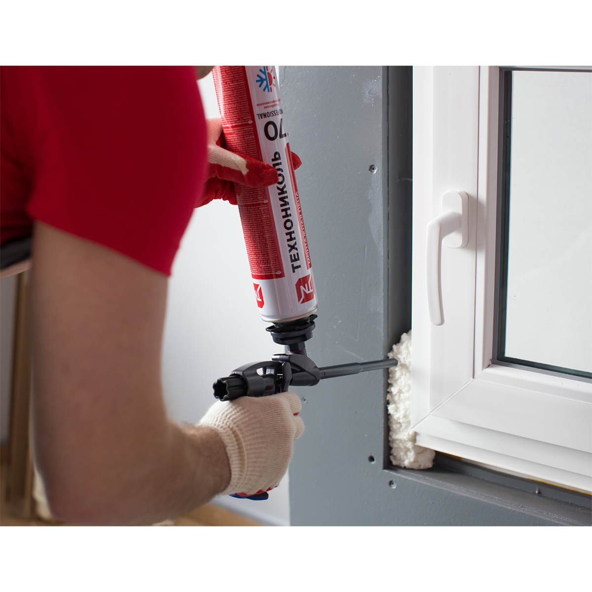 Пена монтажная "professional 70" профи 885 г всесезонная (12/816) "технониколь"