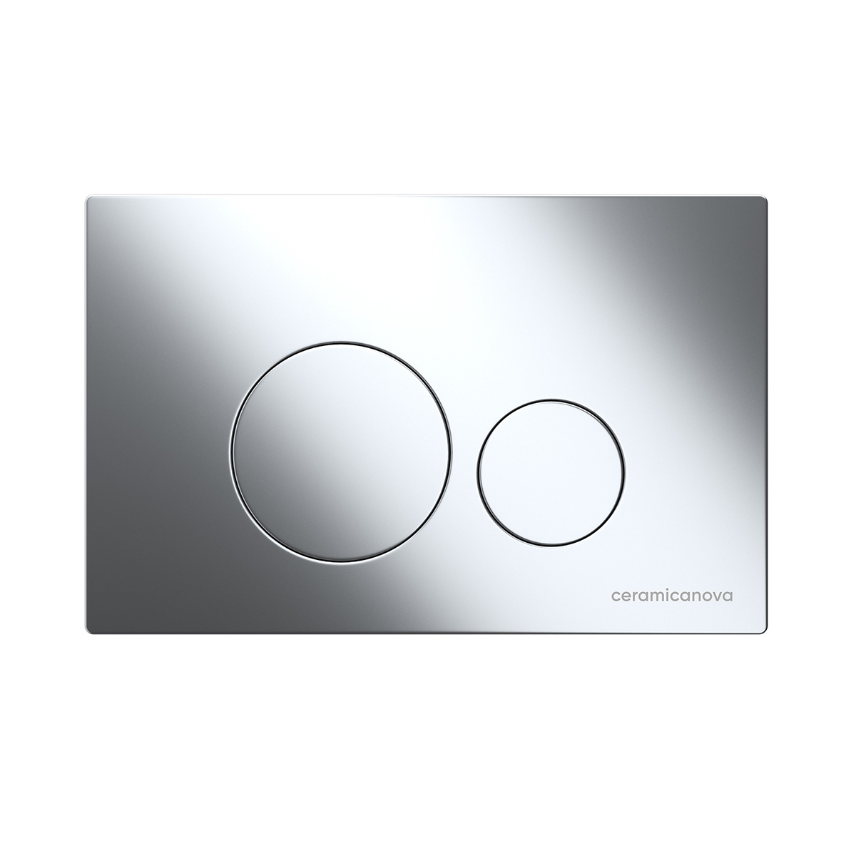 Инсталляция рамная для подвесного унитаза "envision" с кнопкой round (хром) "ceramica nova" cn1001ch