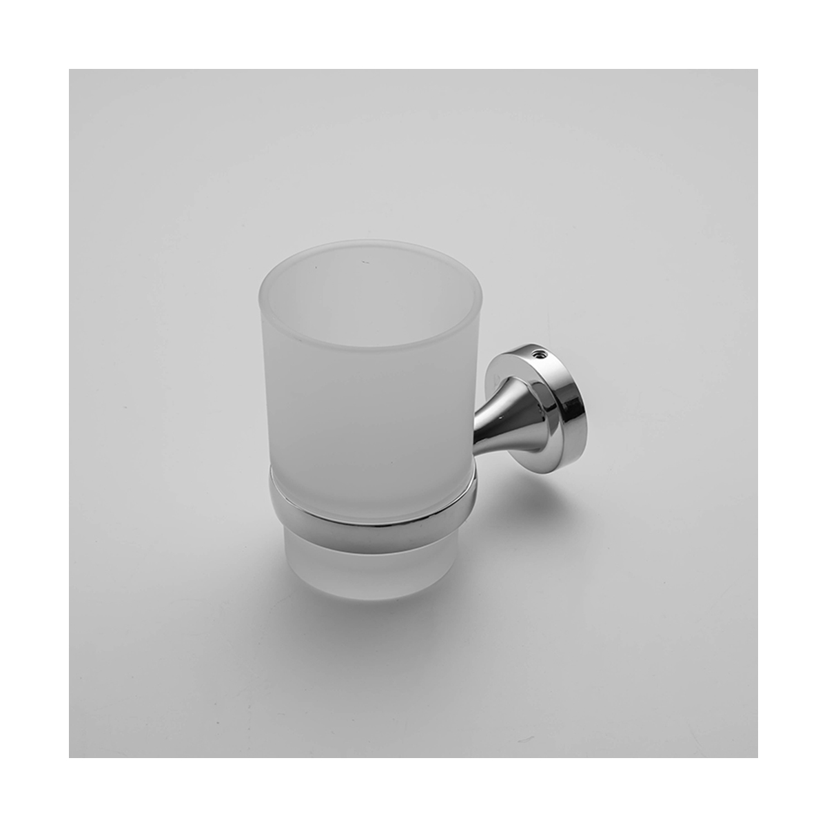 Стакан для ванной комнаты с держателем r15106 (нерж.сталь), хром (1/20/80) "frud"