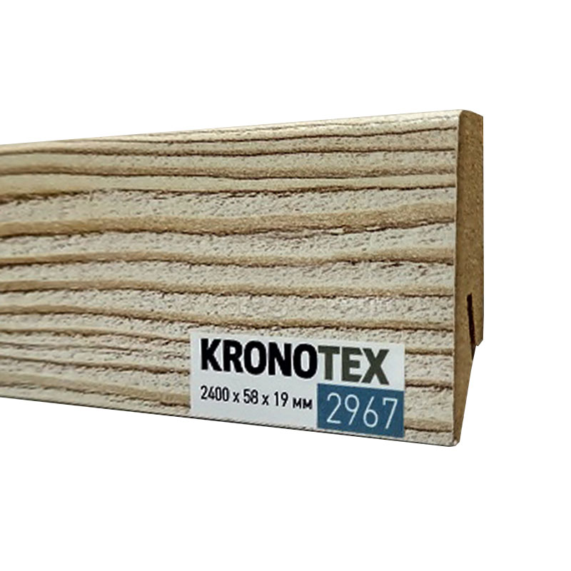 Плинтус KRONOTEX KTEX1 2400х58х19/ D 2967