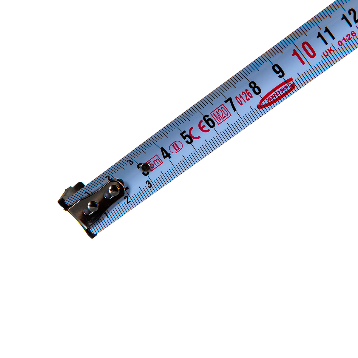 Рулетка "ergonomisch" магнитный обрезин. зацеп 5 м/19 мм (1/96) "gross"