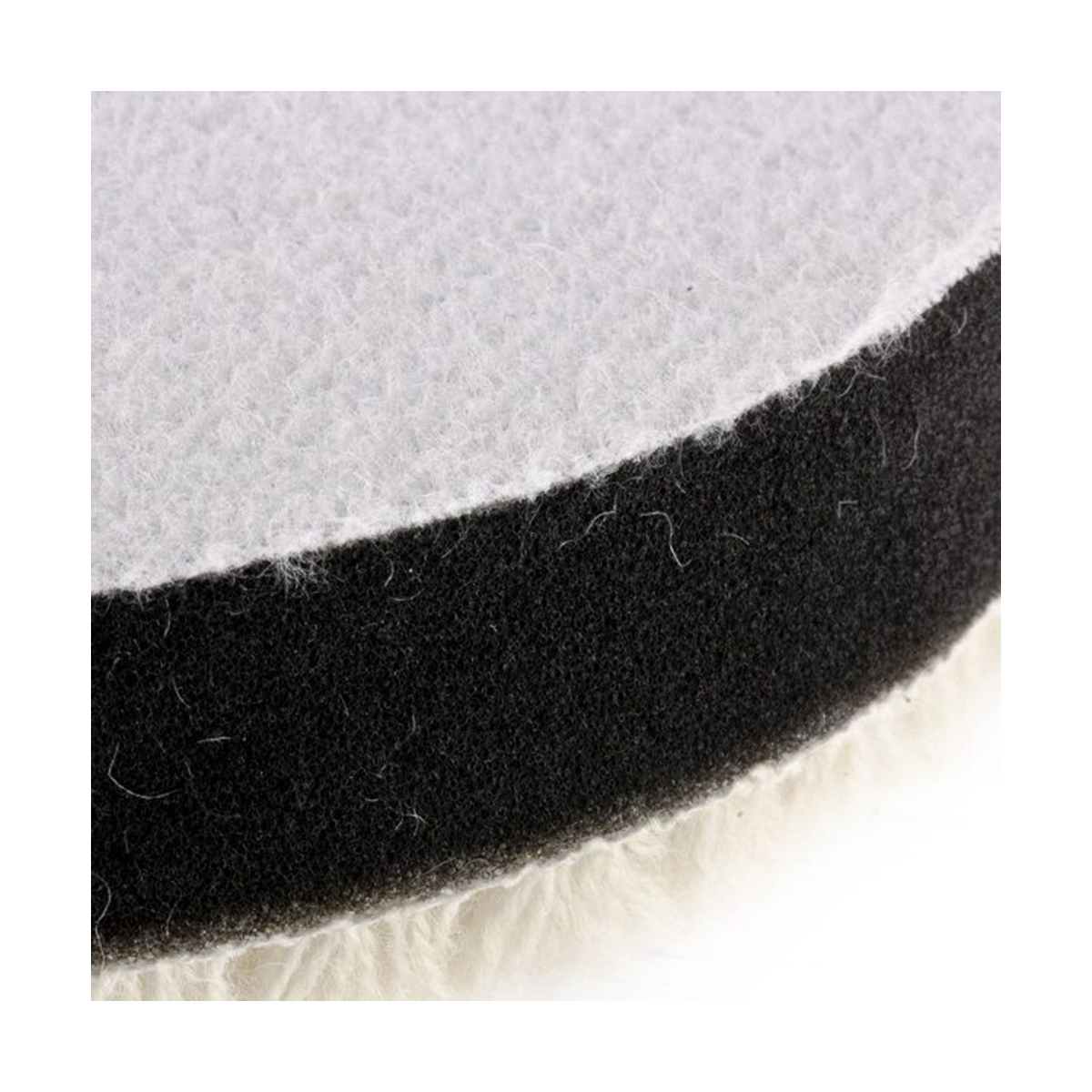 Насадка полировальная короткая плетен. шерст. нить на липучке 125 мм (1/100/300) "matrix"