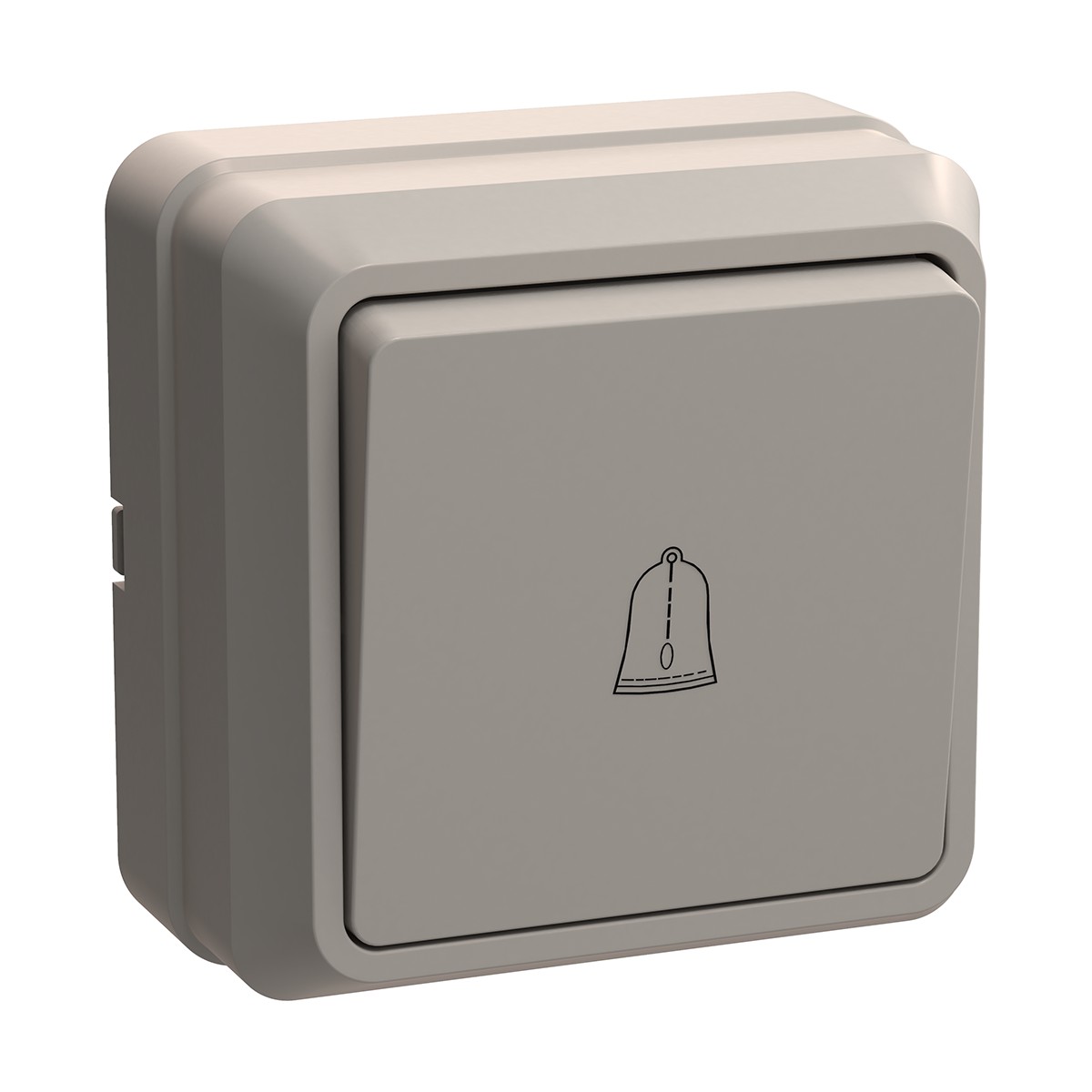 Выключатель открыт. уст. "октава" 1 кл. вск20-1-0-окм, 10а, кремовый (1/36/432) "iek"