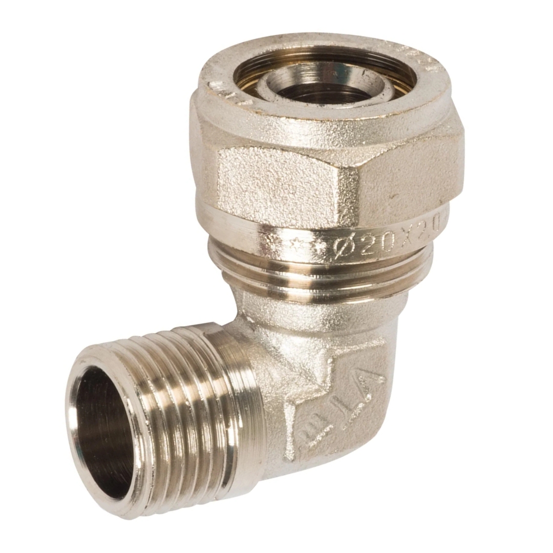 Угол переходной с наружной резьбой 1/2"х20 VALTEC для металлопластиковых труб