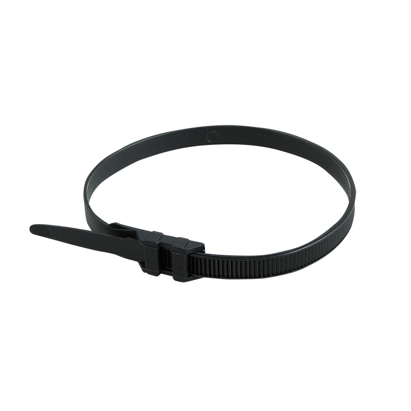 Хомуты нейлон усилен., двойной замок 9,0 х 350 мм (набор 100 шт.), черные (1/5/30) "rexant" 07-0359