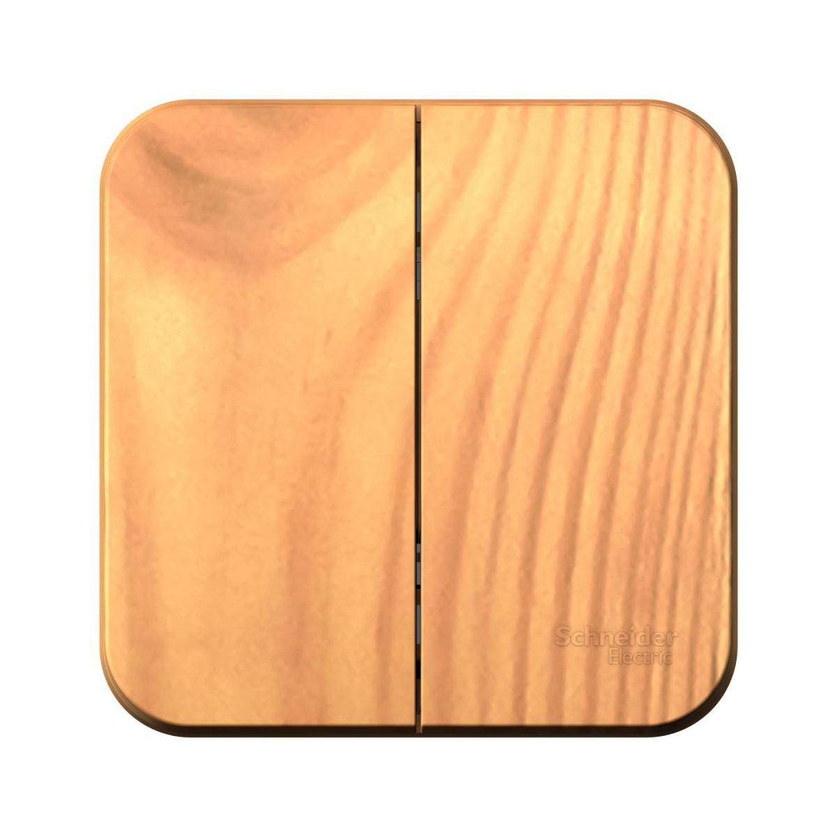 Выключатель открыт. уст. "blanca" 2-х кл. 10а, ясень (1/15/30) "schneider"