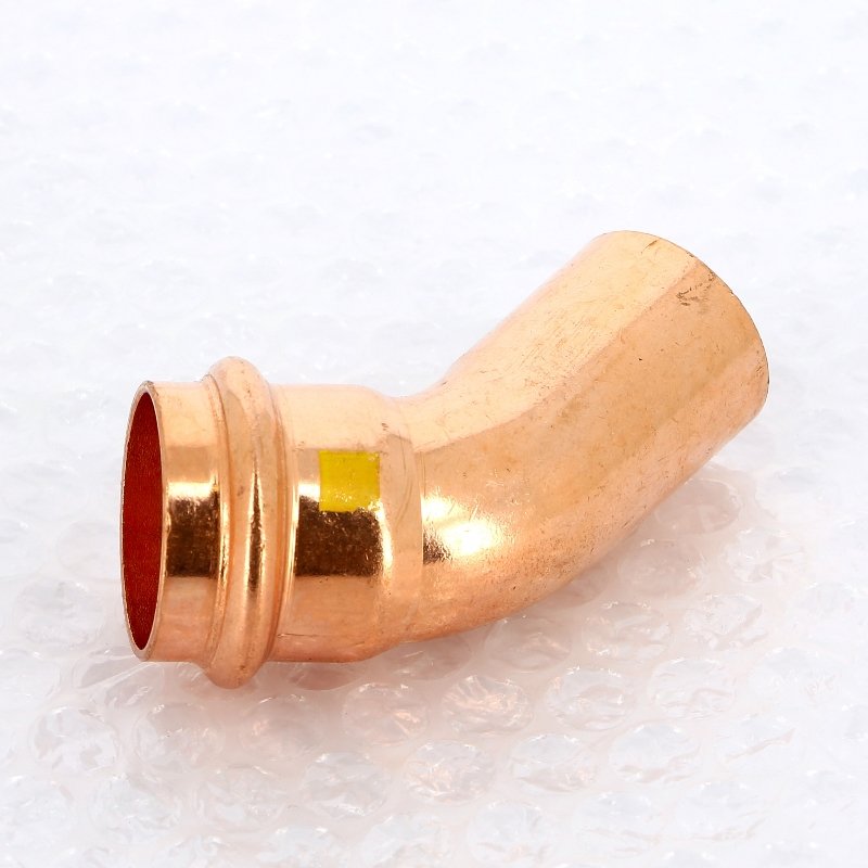 Угол-вставка пресс 45 град. медь Profipress G VIEGA 28