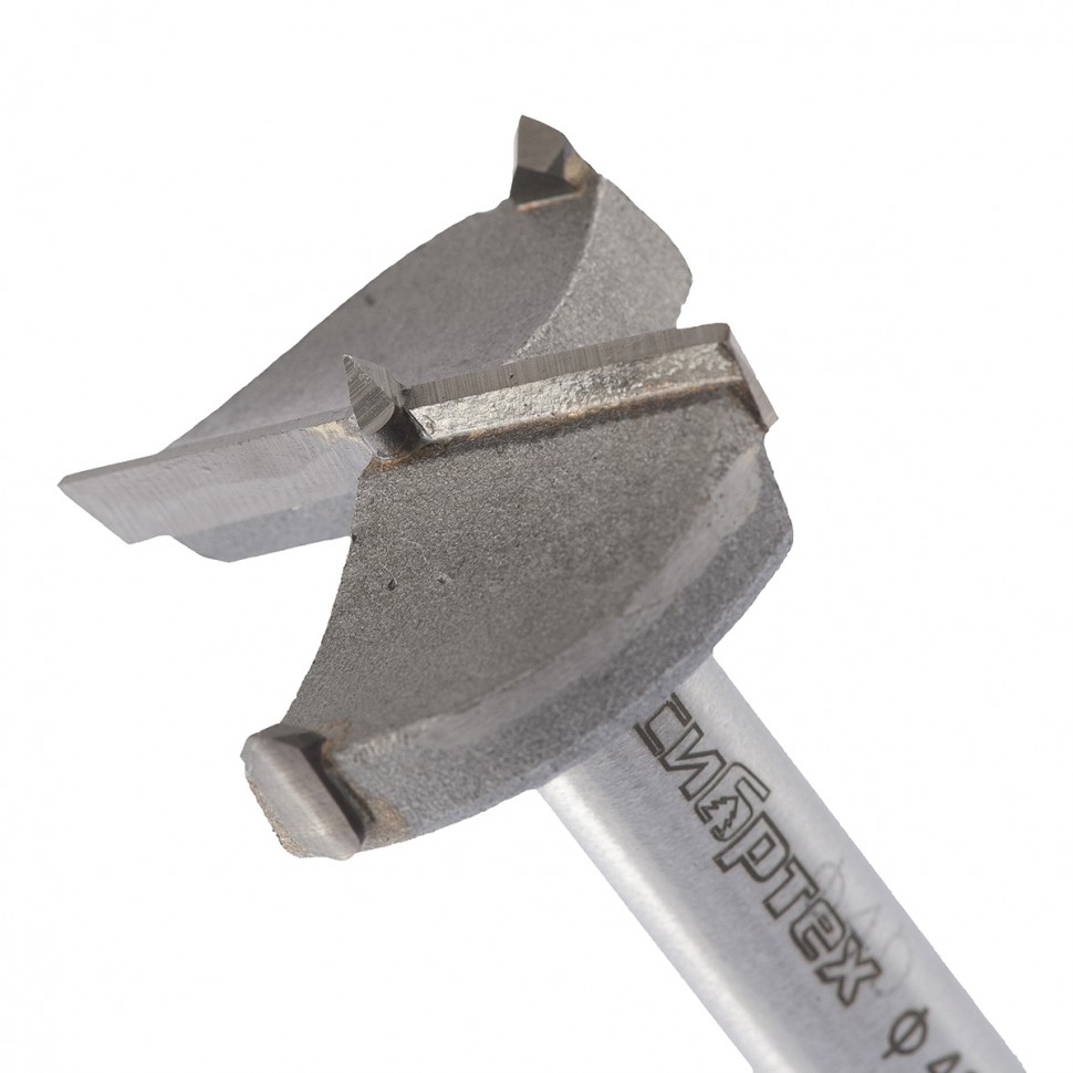 Сверло Форстнера по дереву, 40 мм, цилиндрический хвостовик Сибртех (704840)