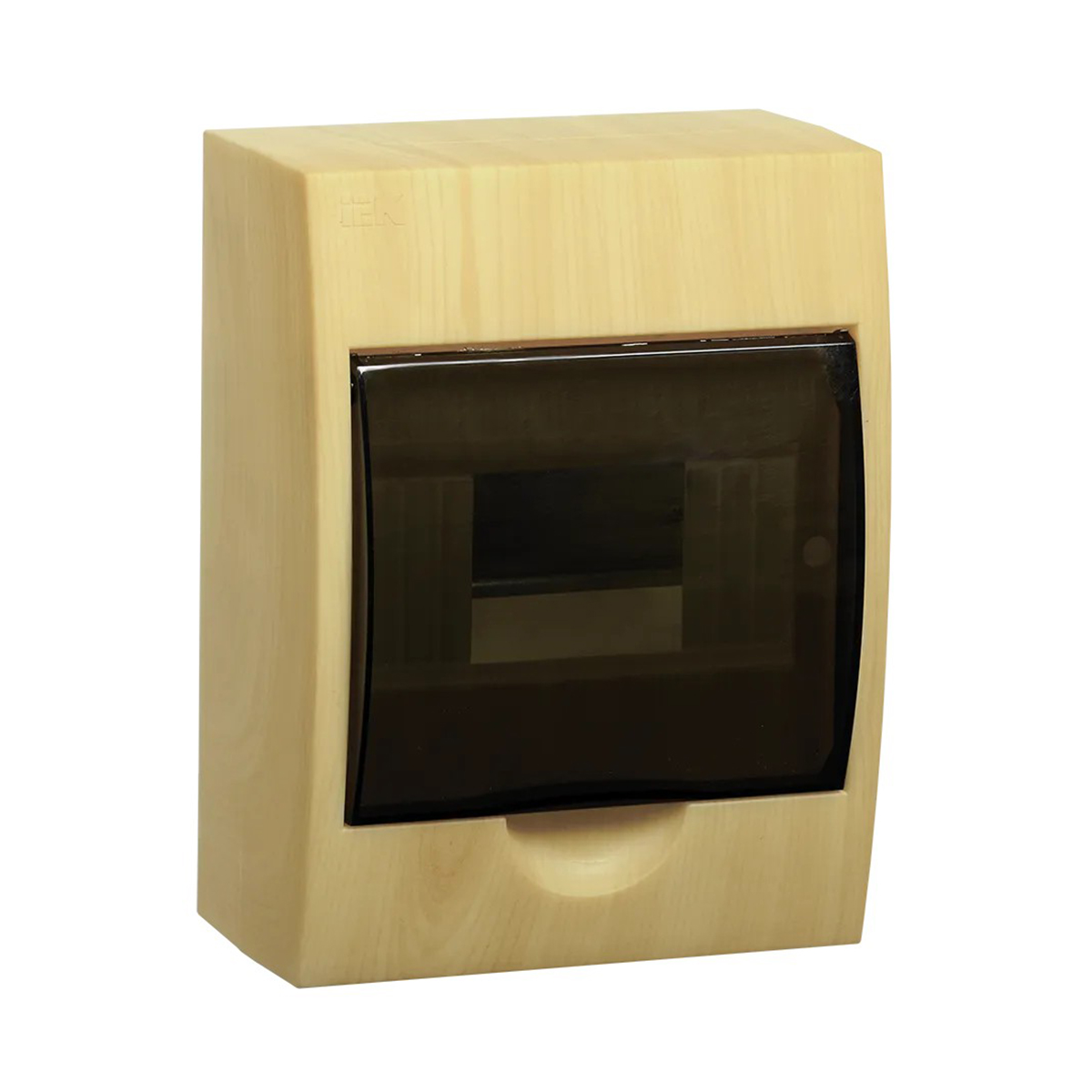 Щиток распределительный навесной "krepta 3" щрн-п-6 ip41, 6 модулей, пластик, сосна (1/30) "iek"