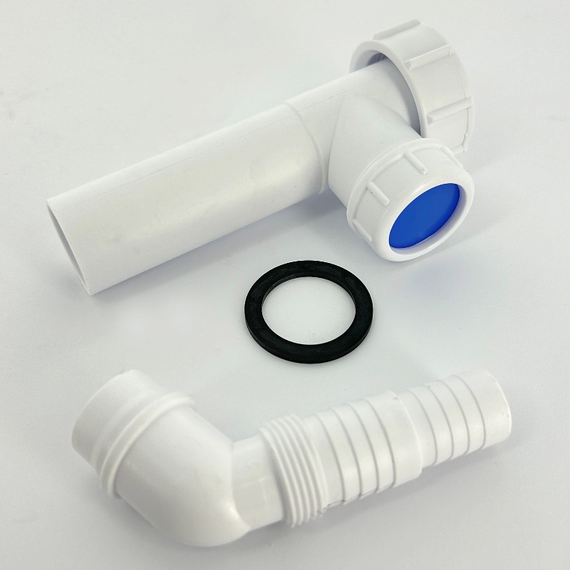 Вставка McALPINE 1 1/4" x 32 мм с адаптером под углом для слива быт. тех., H=146 мм