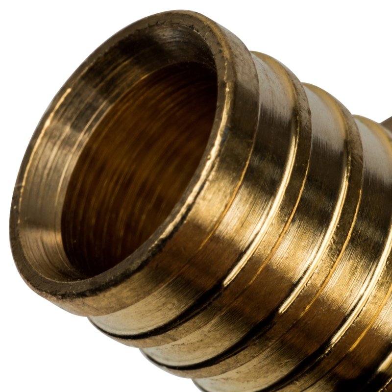 Муфта с накидной гайкой 16 x 3/4" аксиальная для труб PE-X STOUT