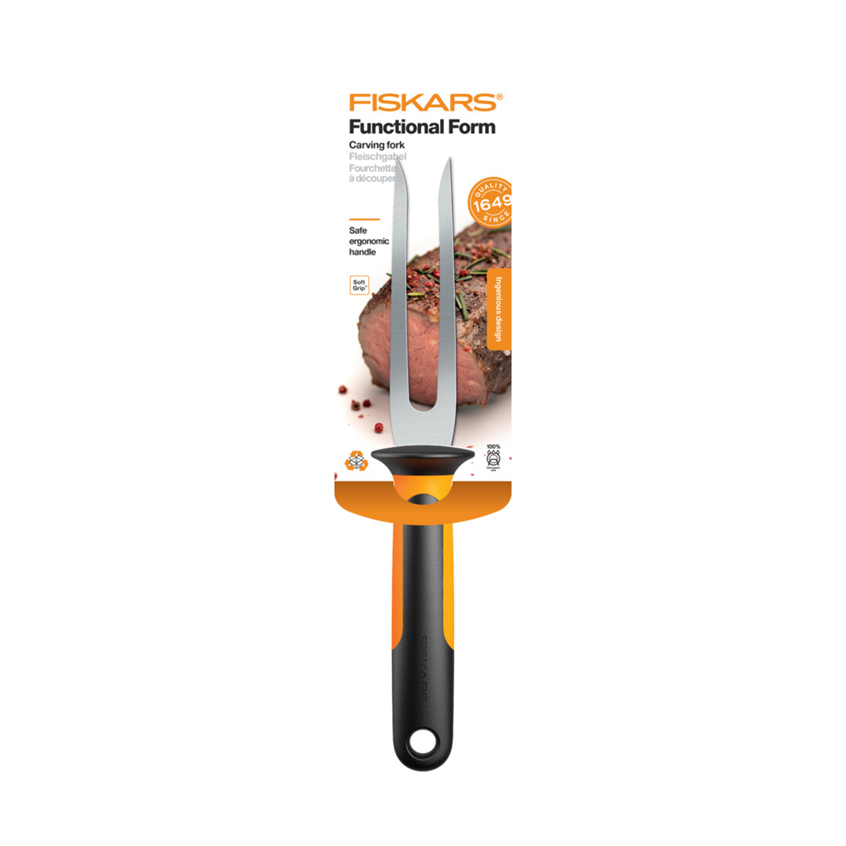 Вилка для мяса "functional form" (1/6) "fiskars" 1057548