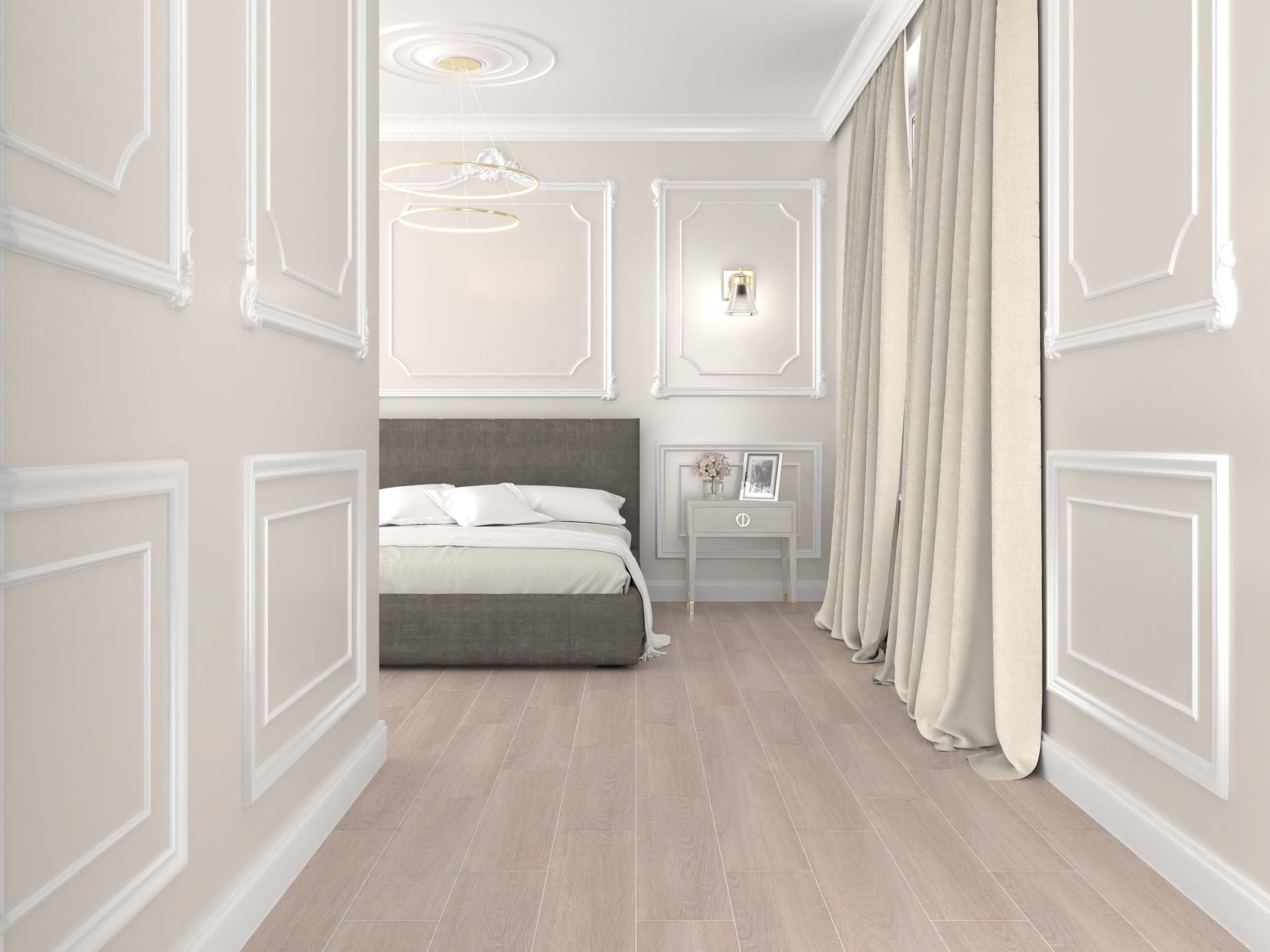 Madera керамогранит коричневый 19,60x79,80