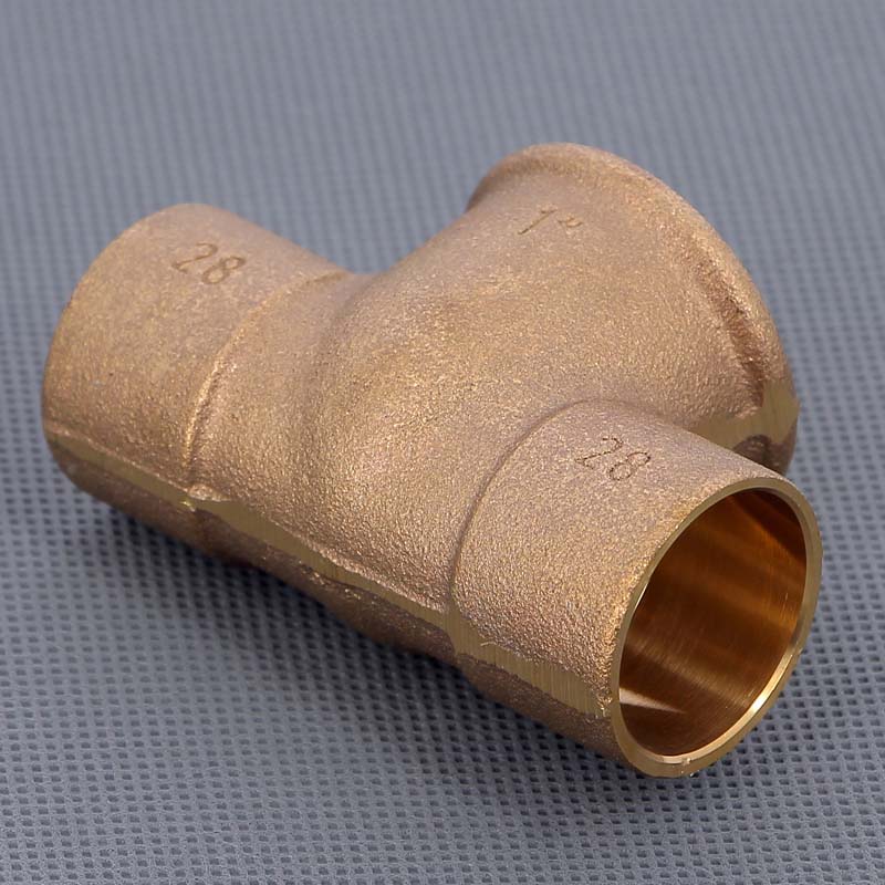 Тройник переходной под пайку ВР 28 х 1" VIEGA медный