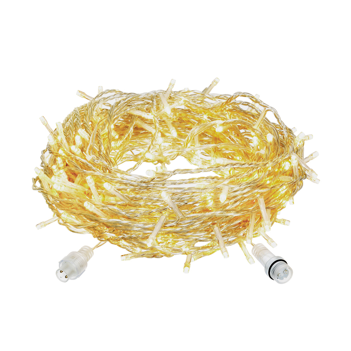 Электрогирлянда-конструктор "занавес" 1*2 м, 96 желтых ламп, 6 нитей (1/4) "vegas"